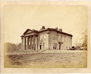 View of Roundhay house, Roundhay Park, Leeds by Edward Wormald