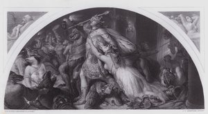 Rout of Comus and his Band by Edwin (after) Landseer