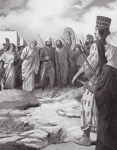 Croesus Led Before Cyrus on the Capture of Sardis by Edwin A. Morrow