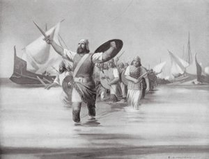 Sidonians landing at the Site of Carthage by Edwin A. Morrow