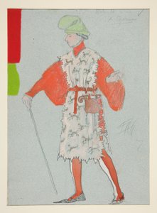 A Gentleman, costume sketch for Henry Irving