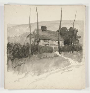 Architectural Study by Edwin Austin Abbey