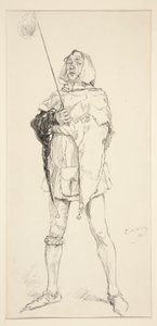 Clown by Edwin Austin Abbey
