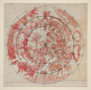 Composition study with zodiac figures