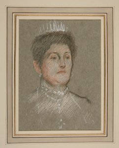 Coronation of Edward VII Portrait: Princess Beatrice of Battenberg by Edwin Austin Abbey