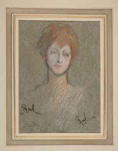 Coronation of Edward VII Portrait: Princess Maud of Great Britain by Edwin Austin Abbey