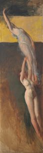 Figure Study for The Spirit of Light, Rotunda, Pennsylvania State Capitol, Harrisburg by Edwin Austin Abbey