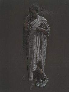 Figure Study by Edwin Austin Abbey
