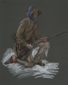 Figure Study by Edwin Austin Abbey