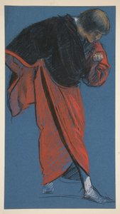 Figure Study for... by Edwin Austin Abbey