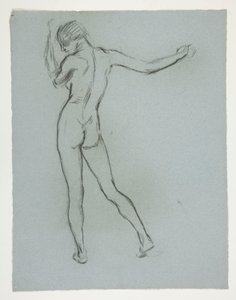 Figure Study by Edwin Austin Abbey