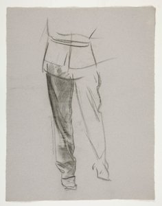 Figure Study by Edwin Austin Abbey