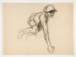 Figure Study by Edwin Austin Abbey