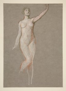 Figure Study by Edwin Austin Abbey