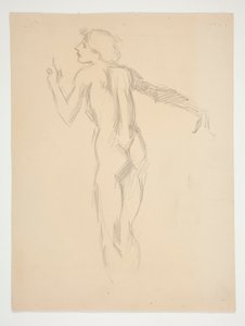 Figure Study by Edwin Austin Abbey