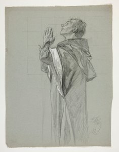 Figure study for King Arthur
