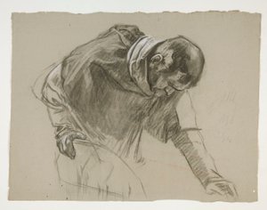 Figure study for King Arthur