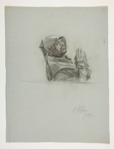 Figure Study for King Arthur