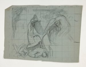 Figure Study for the Seven Deadly Sins, from The Quest of the Holy Grail by Edwin Austin Abbey