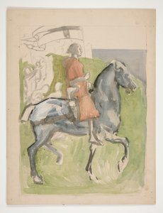 Galahad Departs (study)