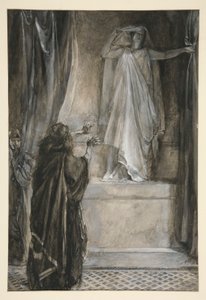 Hermione - Act V, Scene III, The Winter by Edwin Austin Abbey