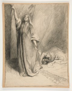 Jael and Sisera by Edwin Austin Abbey
