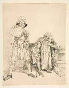 Parolles by Edwin Austin Abbey
