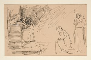 Preliminary Sketch for Act II, Scene I, All