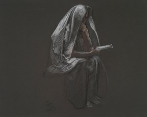 Seated Figure by Edwin Austin Abbey