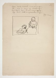 Study for Herrick by Edwin Austin Abbey