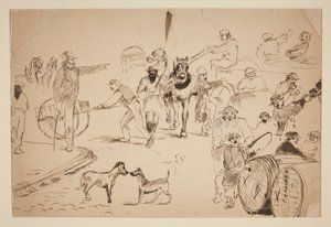 Street Scene by Edwin Austin Abbey