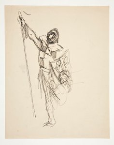 Study for Crusaders Sighting Jerusalem by Edwin Austin Abbey