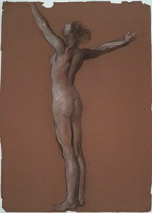 Study for Figure of 6 AM by Edwin Austin Abbey