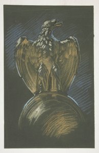Study for the Eagle Column Decoration
