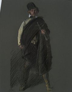 Study for the Figure of Captain Peter Minuit by Edwin Austin Abbey