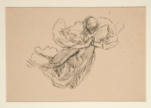 Study of an Angel by Edwin Austin Abbey