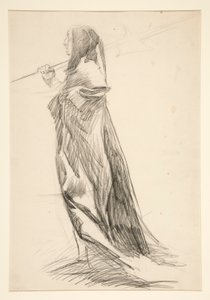 Study of Halberdier, from King Richard III