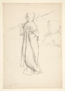 Study of Halberdier, from King Richard III by Edwin Austin Abbey