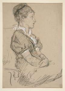 Study of Seated Women (Mrs. Abbey?)