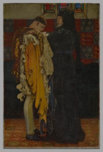 The King to the Prince of Wales by Edwin Austin Abbey