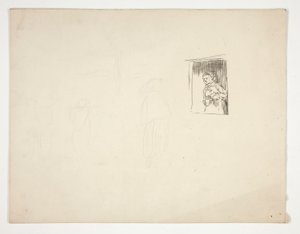 Woman at Window by Edwin Austin Abbey