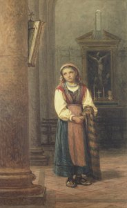 Italian Girl in Church