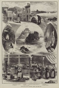 Whitsuntide Holiday Sketches, Jersey by Edwin Buckman