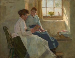 The Valentine, 1894 by Edwin Harris