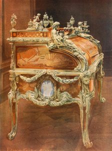 Bureau of King Louis XV by Edwin John Foley