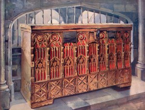 Fourteenth-Century Buttressed Coffer