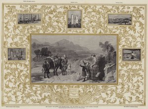 Her Majesty the Queen, the Princess Royal, and the Prince of Wales at Loch Laggan, Scotland by Edwin Landseer