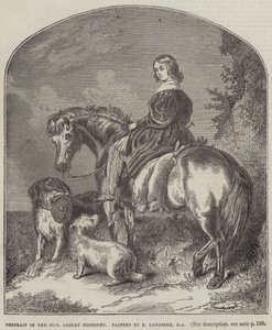Portrait of Honourable Ashley Ponsonby