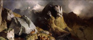 The Deer Pass by Edwin Landseer