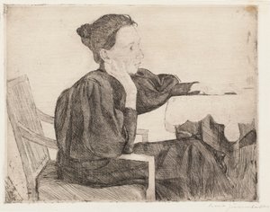 Aino Sibelius by Eero Järnefelt